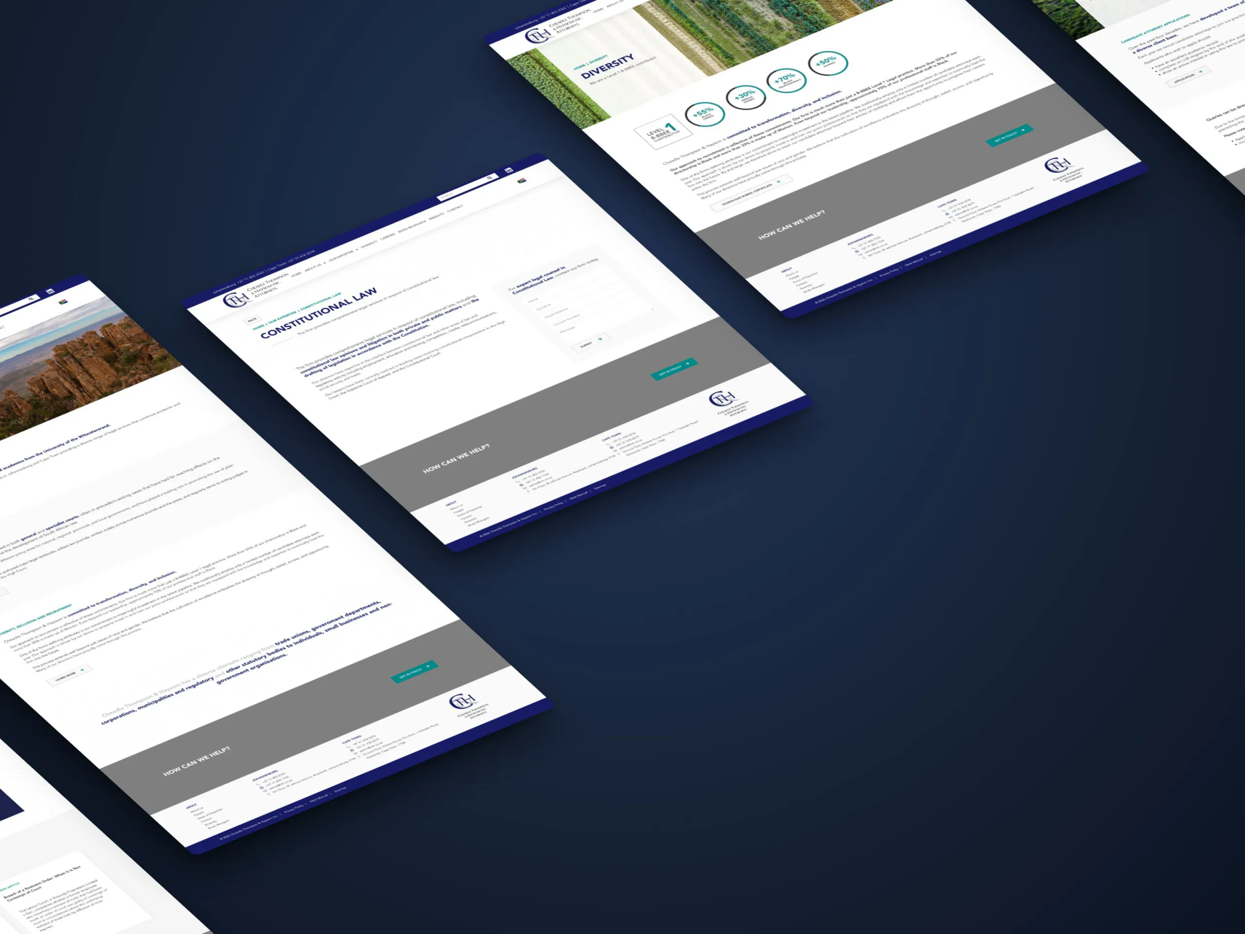 Pages of cth.co.za