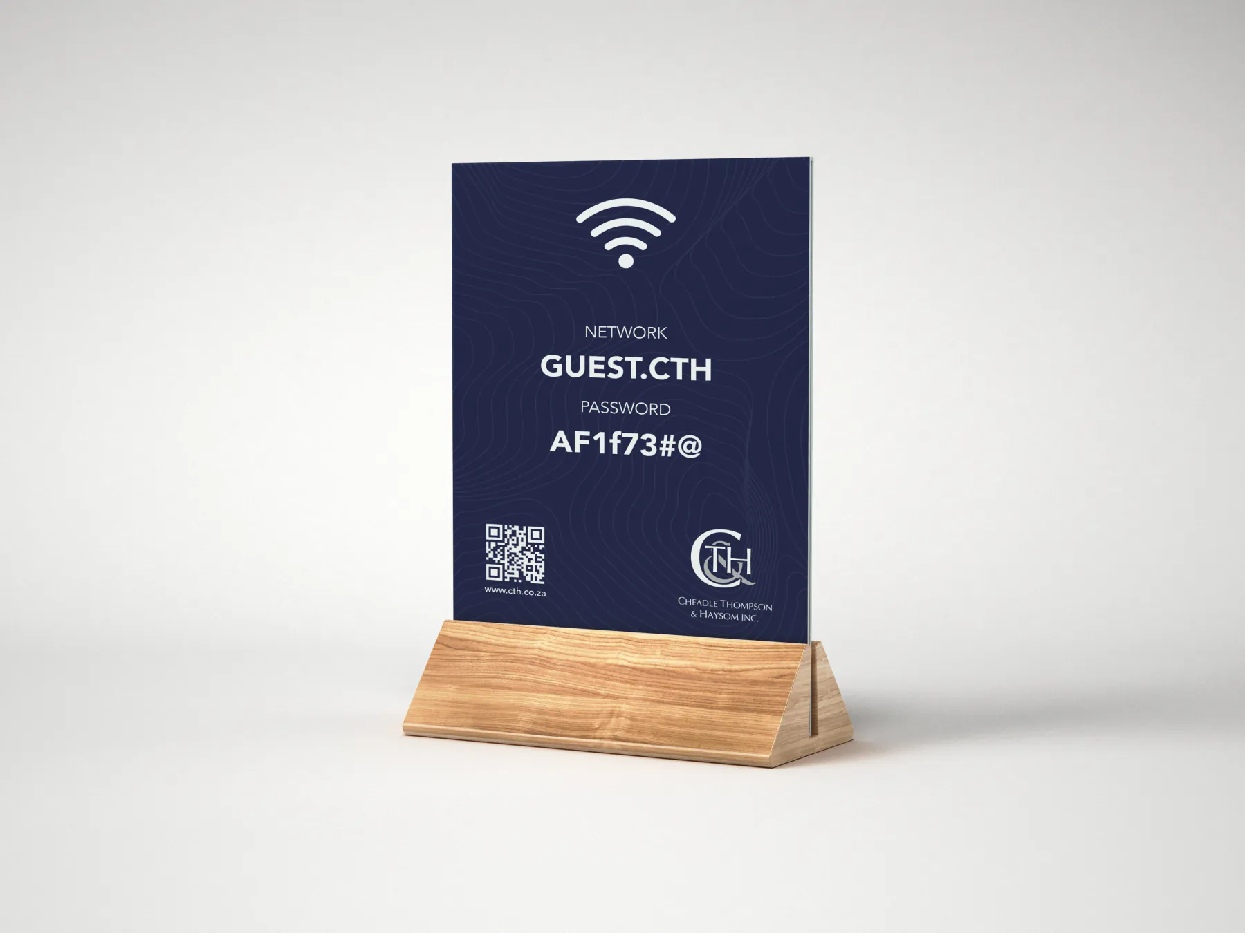 Guest Wi-Fi board