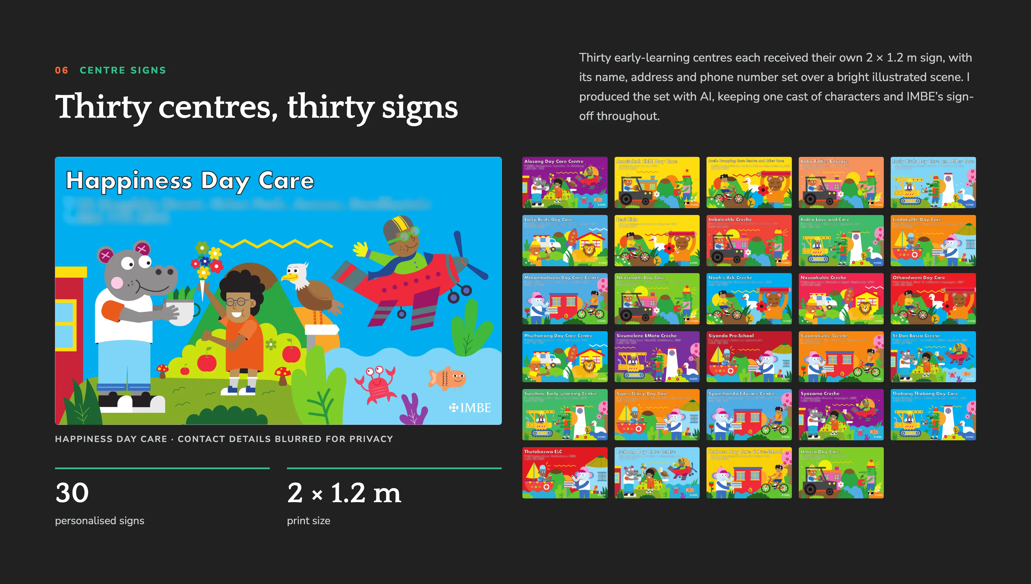 IMBE featured work