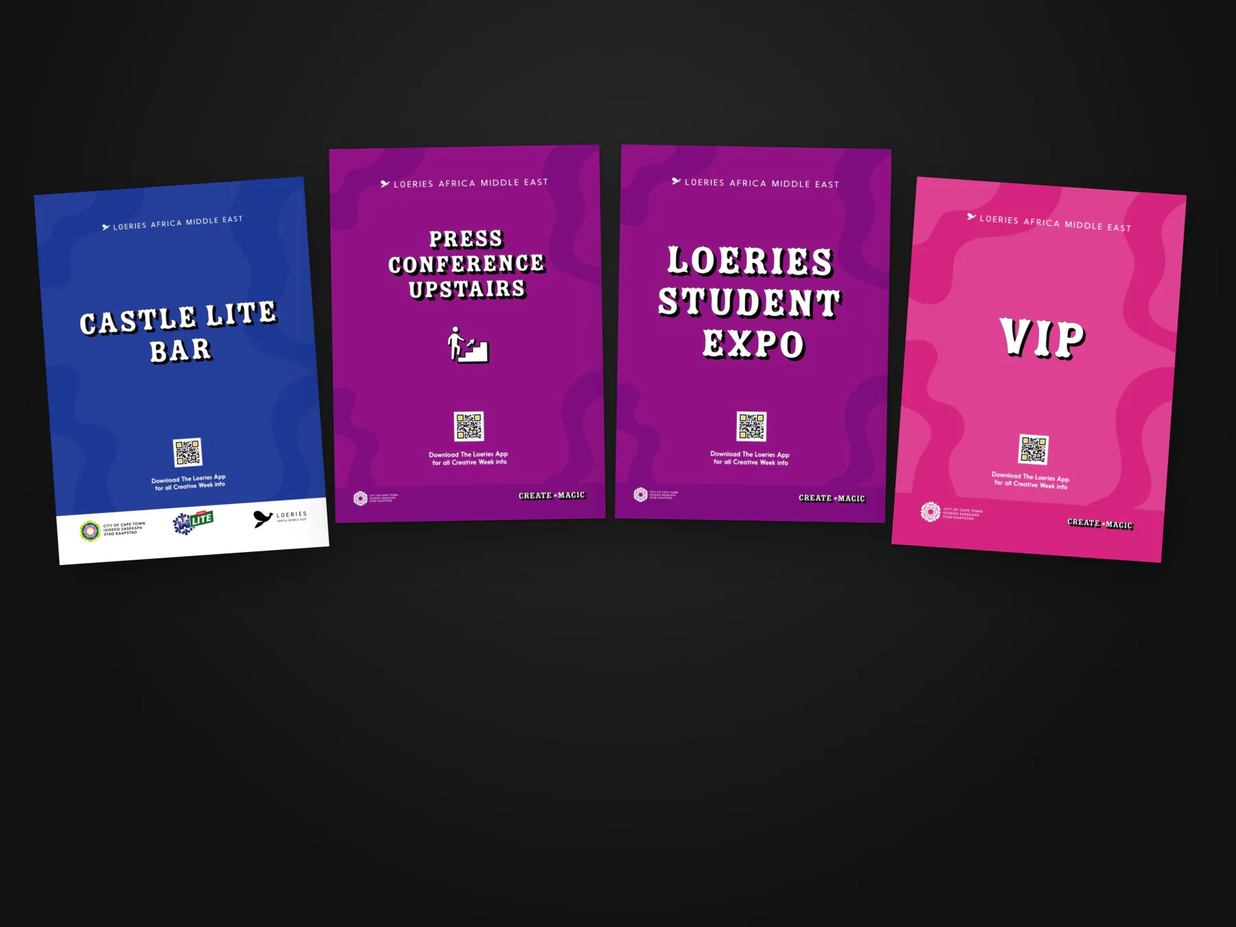 Create Magic venue signage