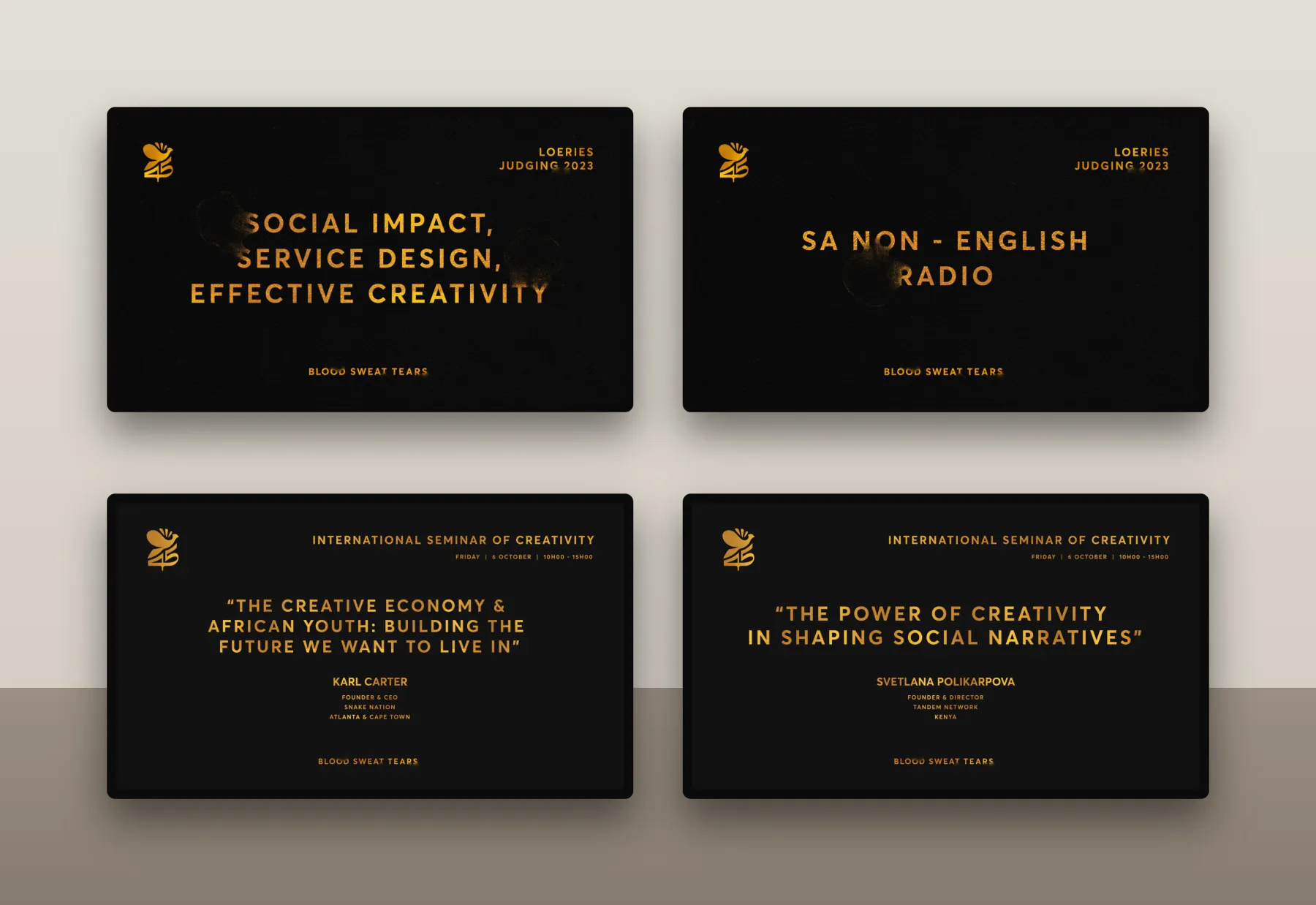 2023 seminar and event screens
