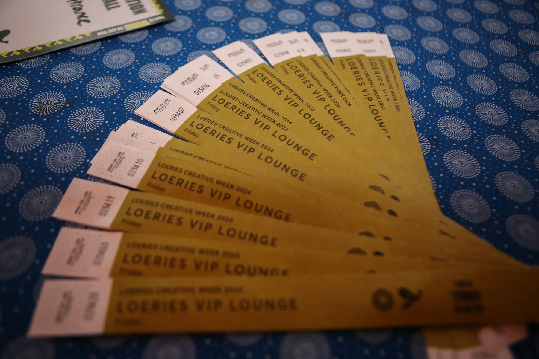 VIP lounge passes