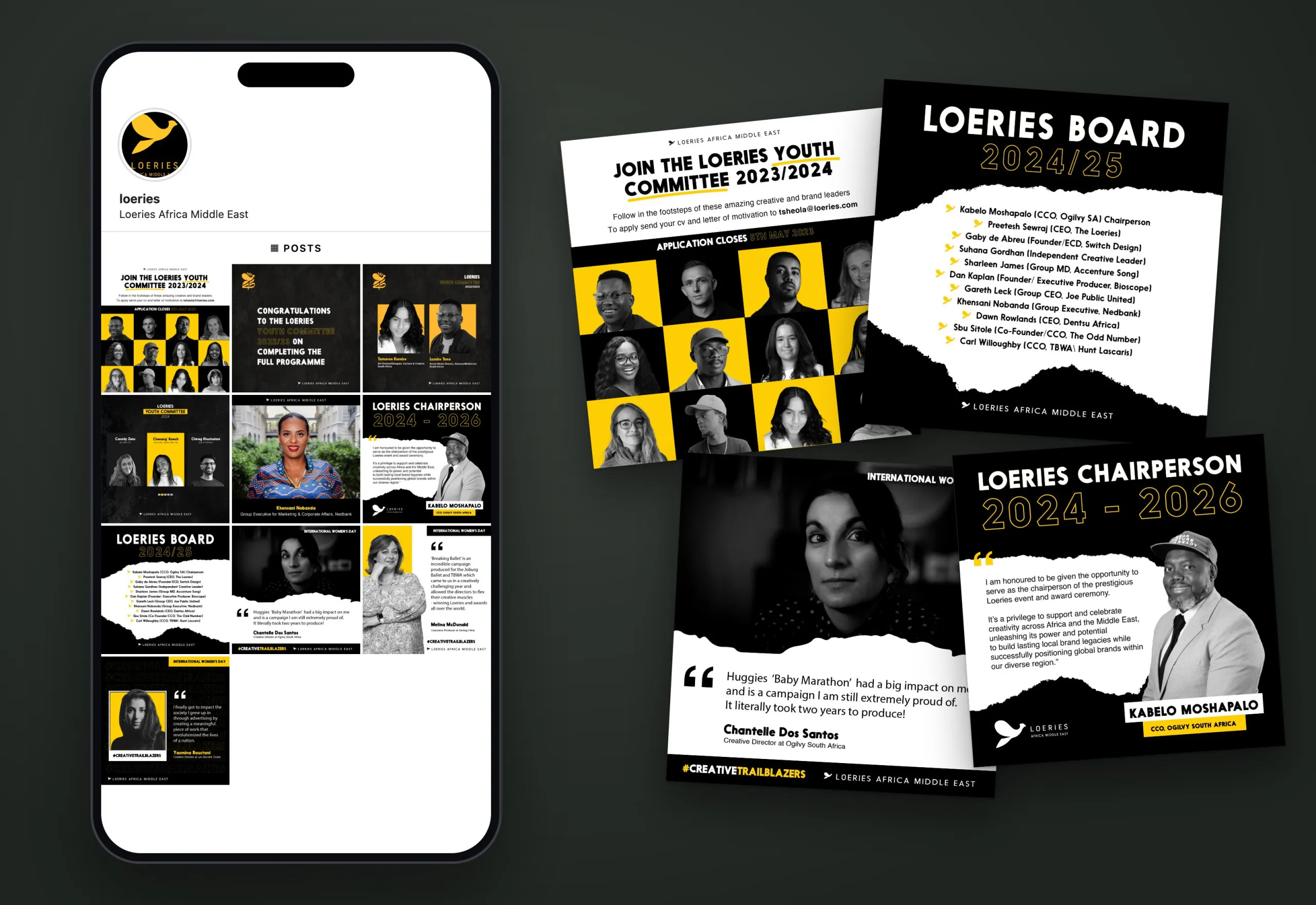Loeries corporate social posts