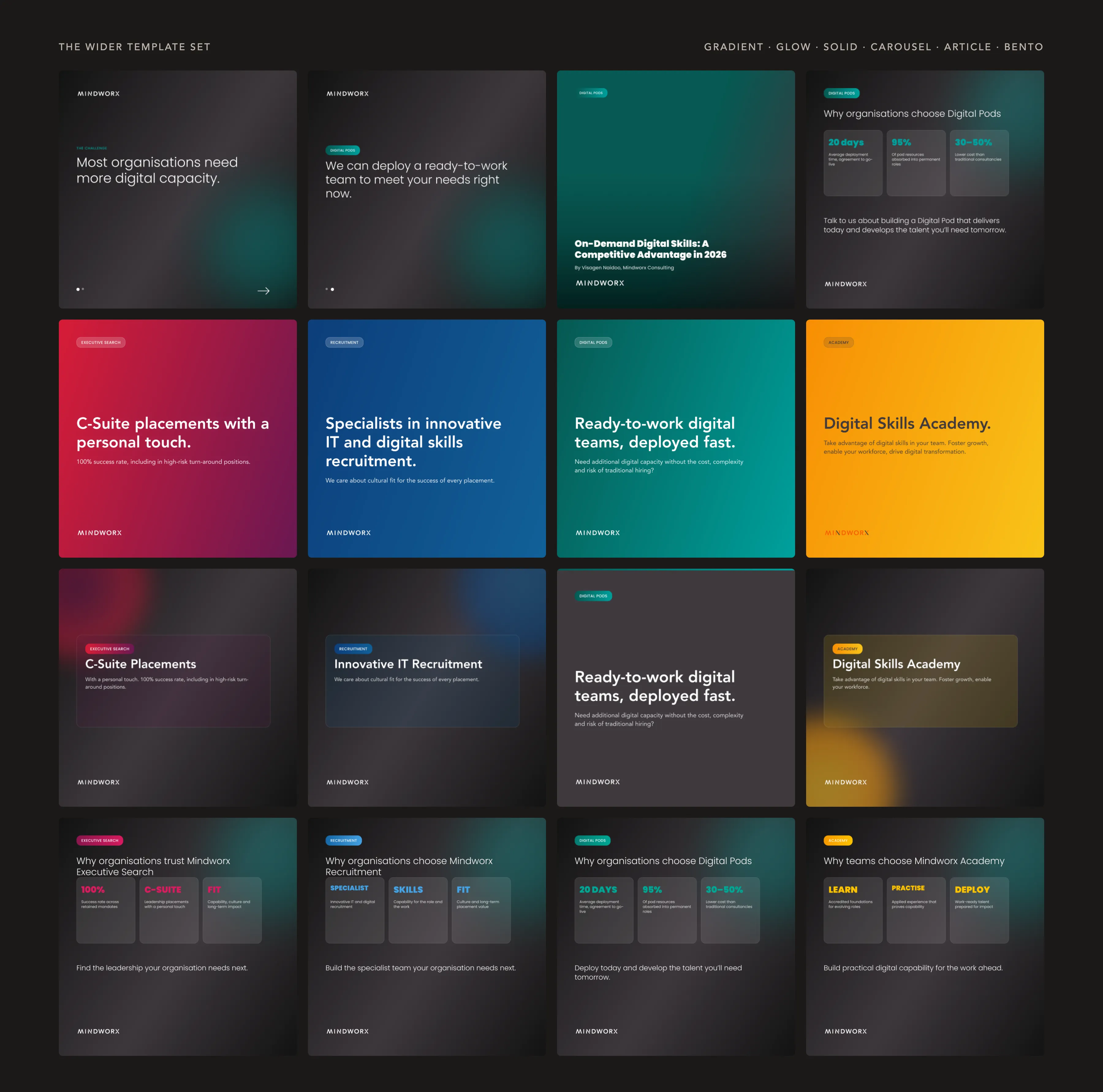 Mindworx featured work
