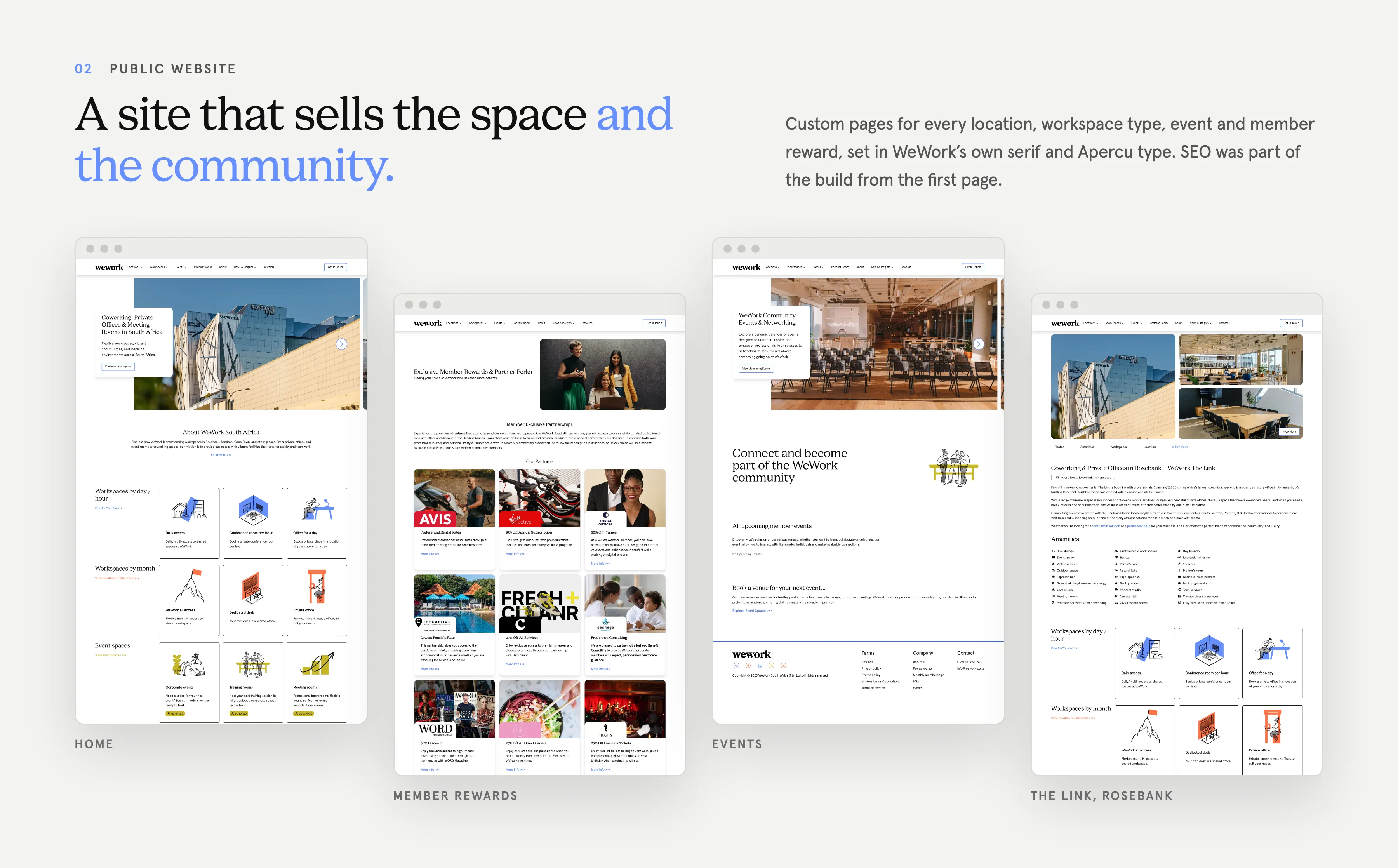 WeWork South Africa featured work