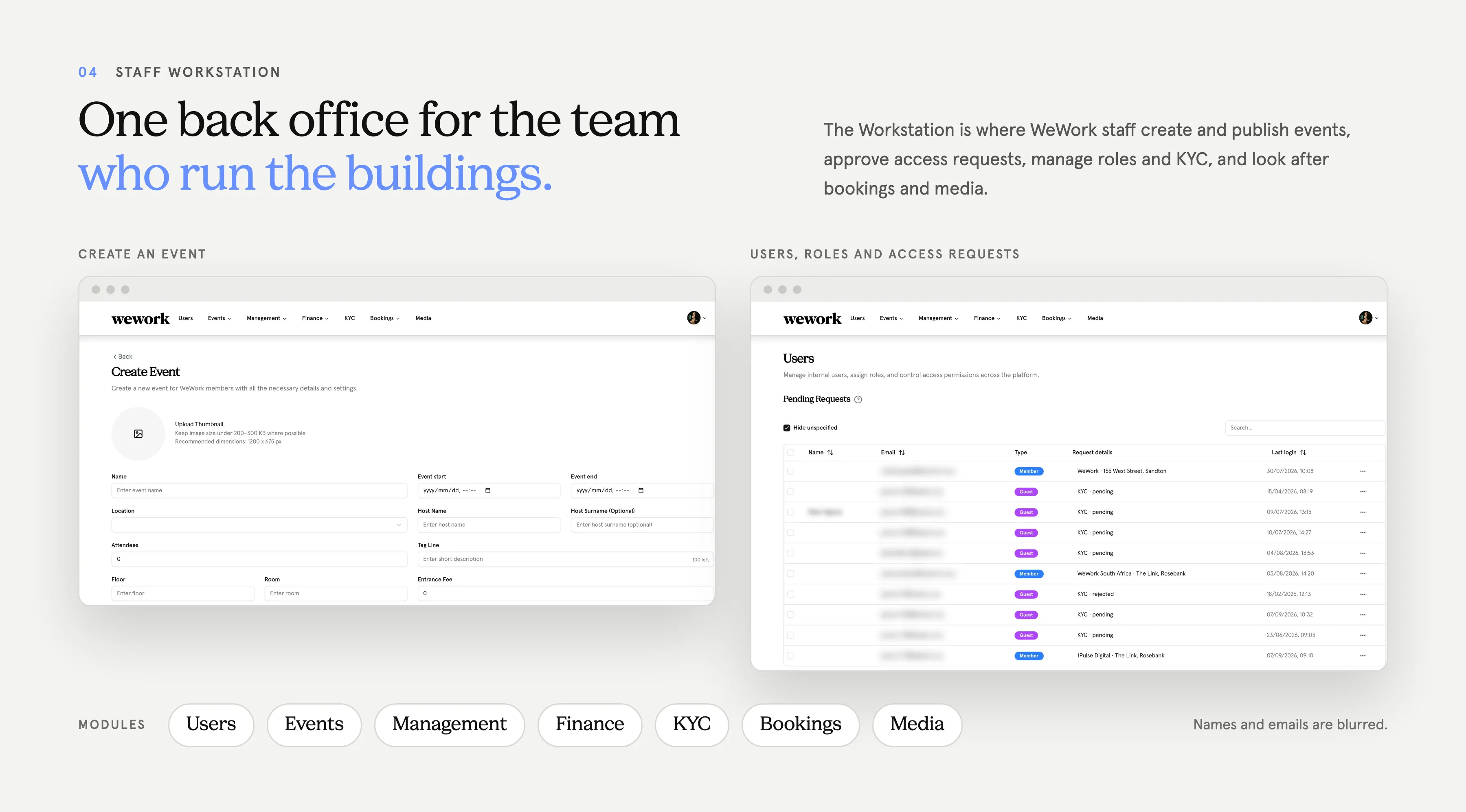 WeWork South Africa featured work